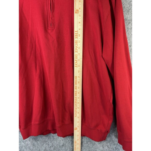 Jack Nicklaus 1/4 Zip Pullover Men’s Red Golf Sweater Size XL - Picture 5 of 8